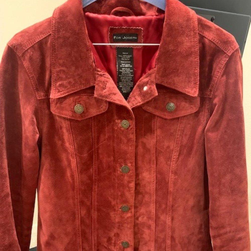 For Joseph Suede Jacket